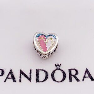 Pandora Beach Sandal Heart Charm